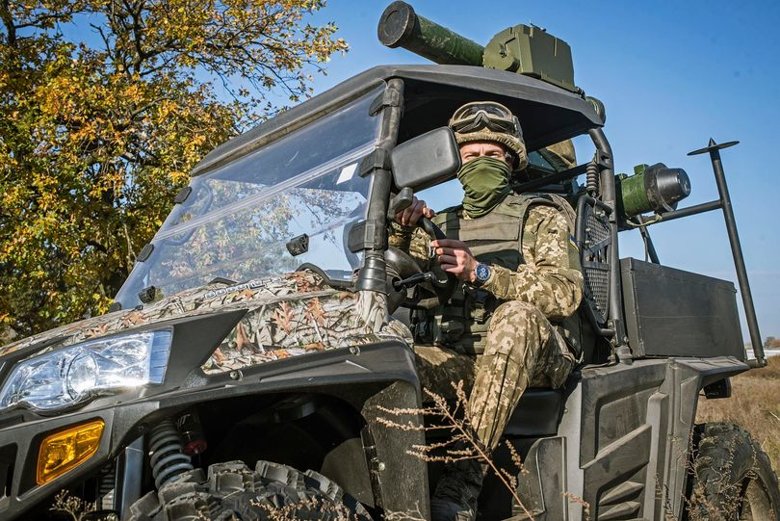UTV вездеходы для перевозки боевых модулей Стугна получили на вооружение бойцы 93 бригады Холодный Яр Вооруженных сил Украины.