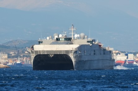 Влітку 2019-го року саме це судно доставило до Одеси батальйон американських морпіхів на навчання «Сі Бриз-2019».