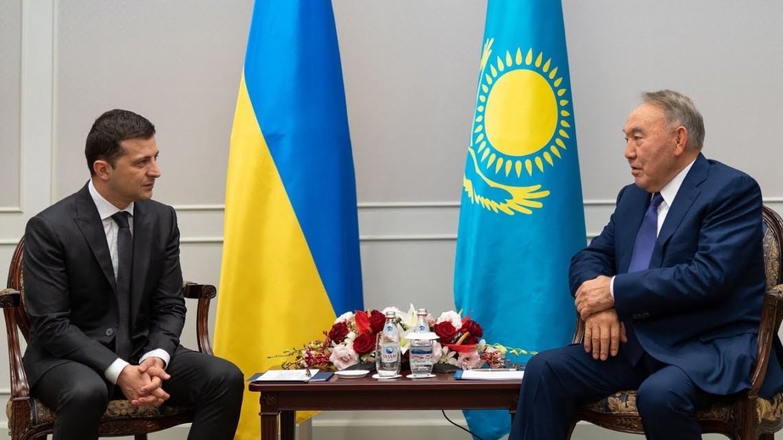 Назарбаєв запропонував організувати зустріч президента України Володимира Зеленського з президентом РФ Володимиром Путіним.