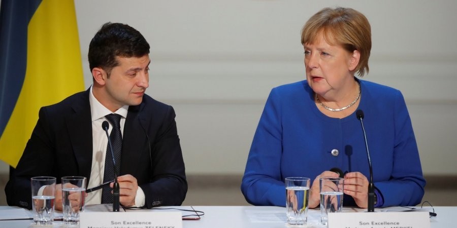 Канцлер Германии Ангела Меркель заявила, что были достигнуты пункты о разграничении, расширение мандата ОБСЕ и решение о проведении следующей встречи.