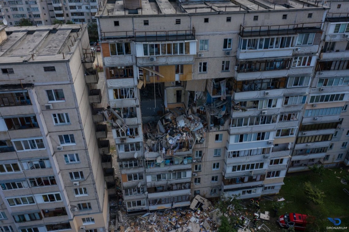 Взрыв на Позняках - поврежденный дом снесут » Слово и Дело