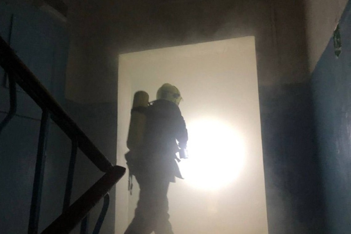 В Одессе сегодня ночью произошел пожар в общежитии национального университета по улице Маршала Малиновского.