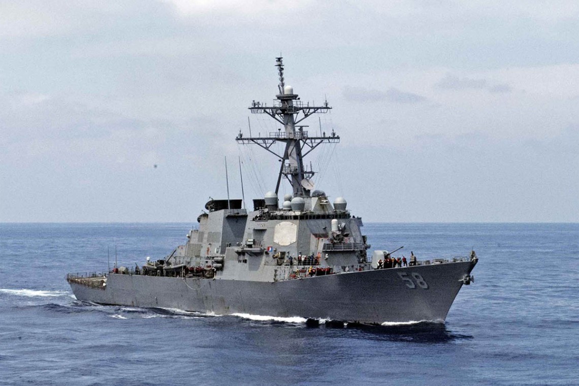 США в пятницу, 11 июня, направили ракетный эсминец Laboon к Черному морю для проведения операций по безопасности.
