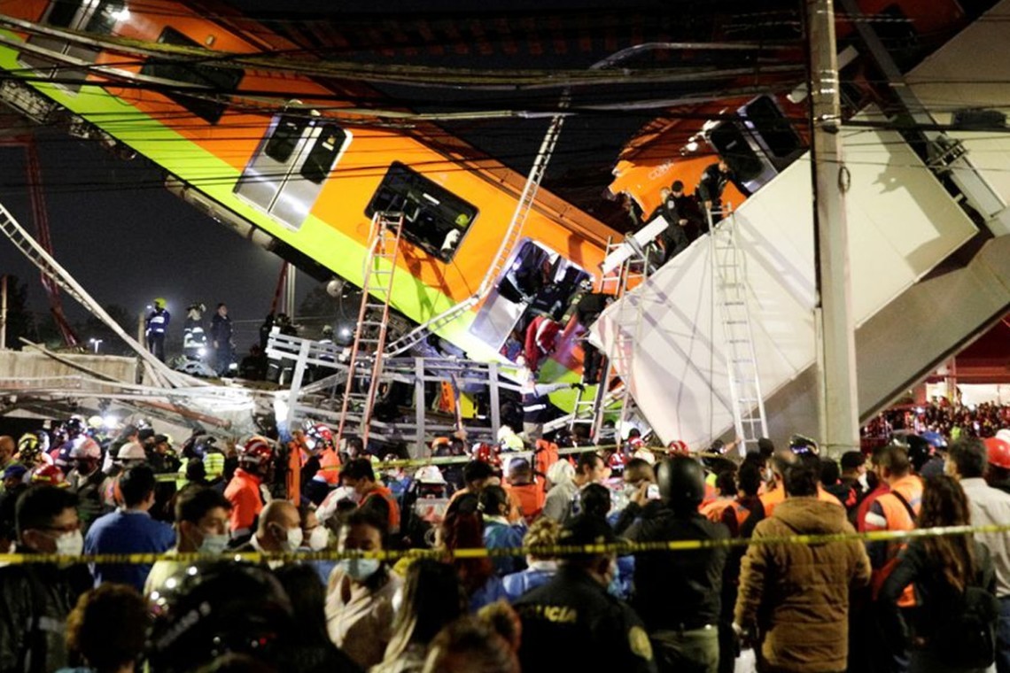Оприлюднено попередній звіт про смертельне обвалення естакади метро в Мехіко у минулому місяці.