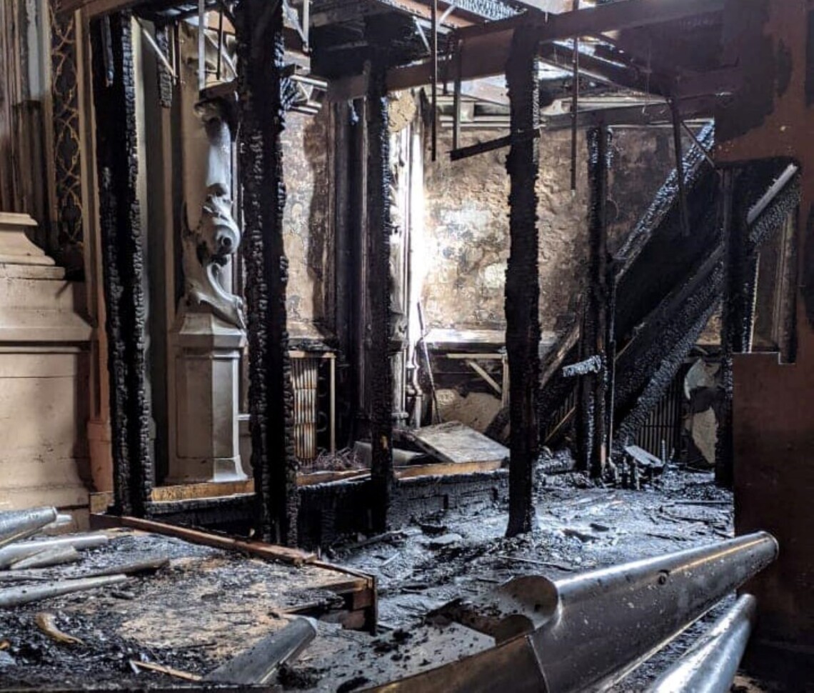За сутки в Украине собрали 18 миллионов гривен на восстановление пострадавшего в результате пожара костела Святого Николая в Киеве.