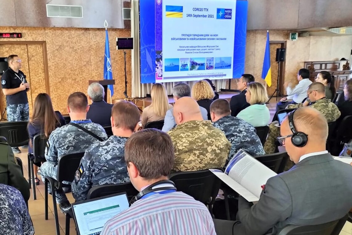 В Одессе завершились совместные с НАТО командно-штабные учения Нерушимая устойчивость-2021.