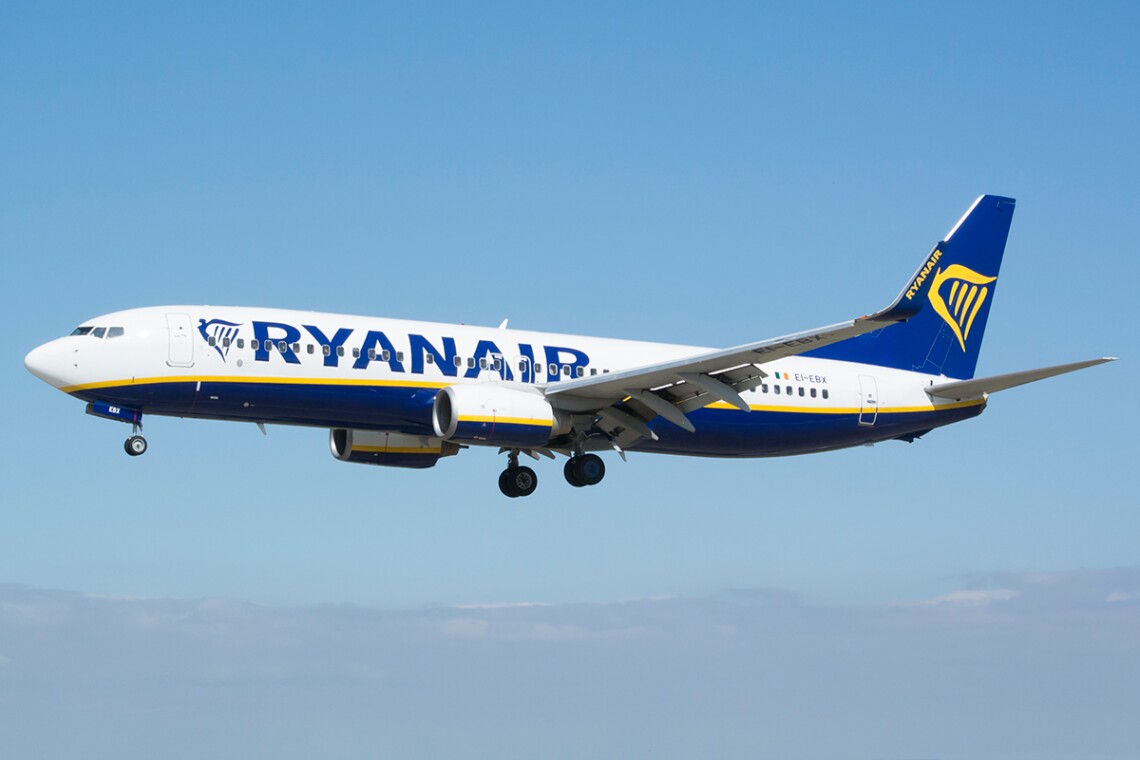 Лоукостер Ryanair у листопаді запустить прямий рейс Львів-Манчестер. Він буде здійснюватися два рази на тиждень.
