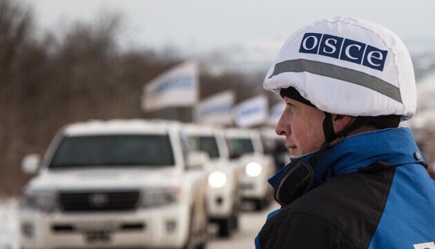 Безпілотники спостерігачів Місії ОБСЄ зазнавали перешкод над ділянкою розведення в районі Петрівського.