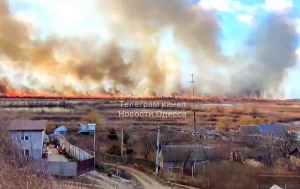 Сьогодні, 15 січня, на Одещині спалахнула масштабна пожежа на території Нижньодністровського національного природного парку.