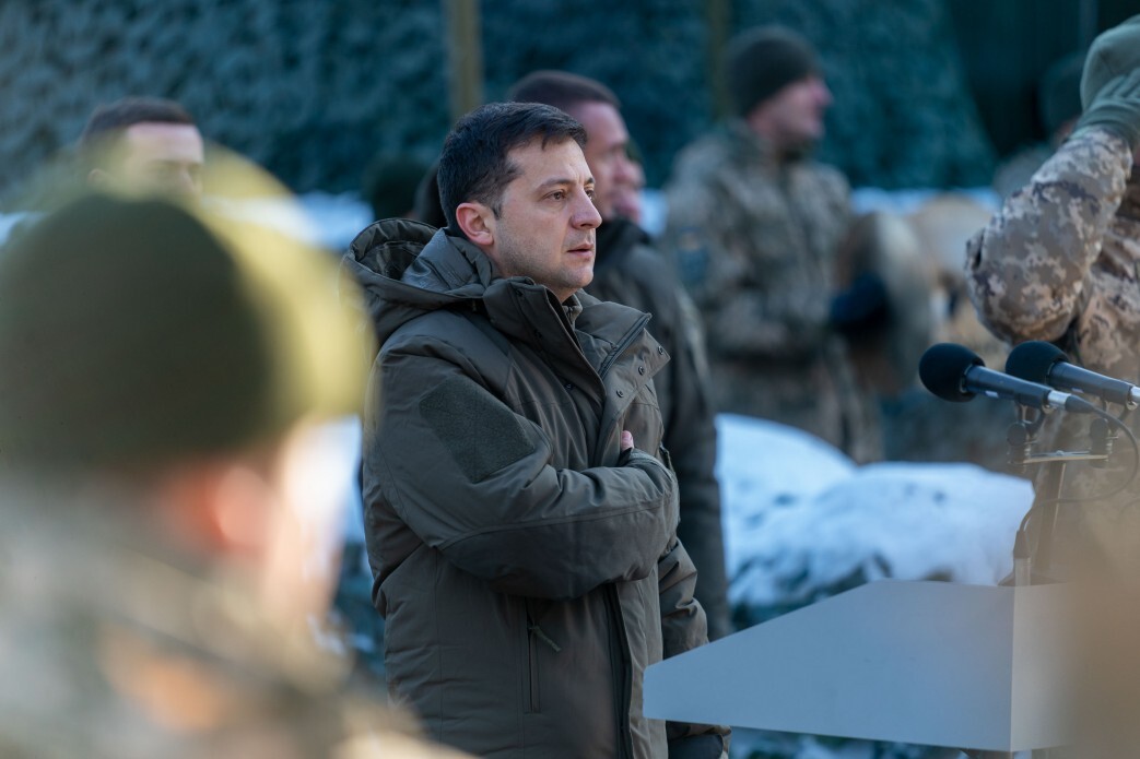 Президент Володимир Зеленський на пресконференції заявив, що не вірить у широкомасштабну війну Росії проти України.