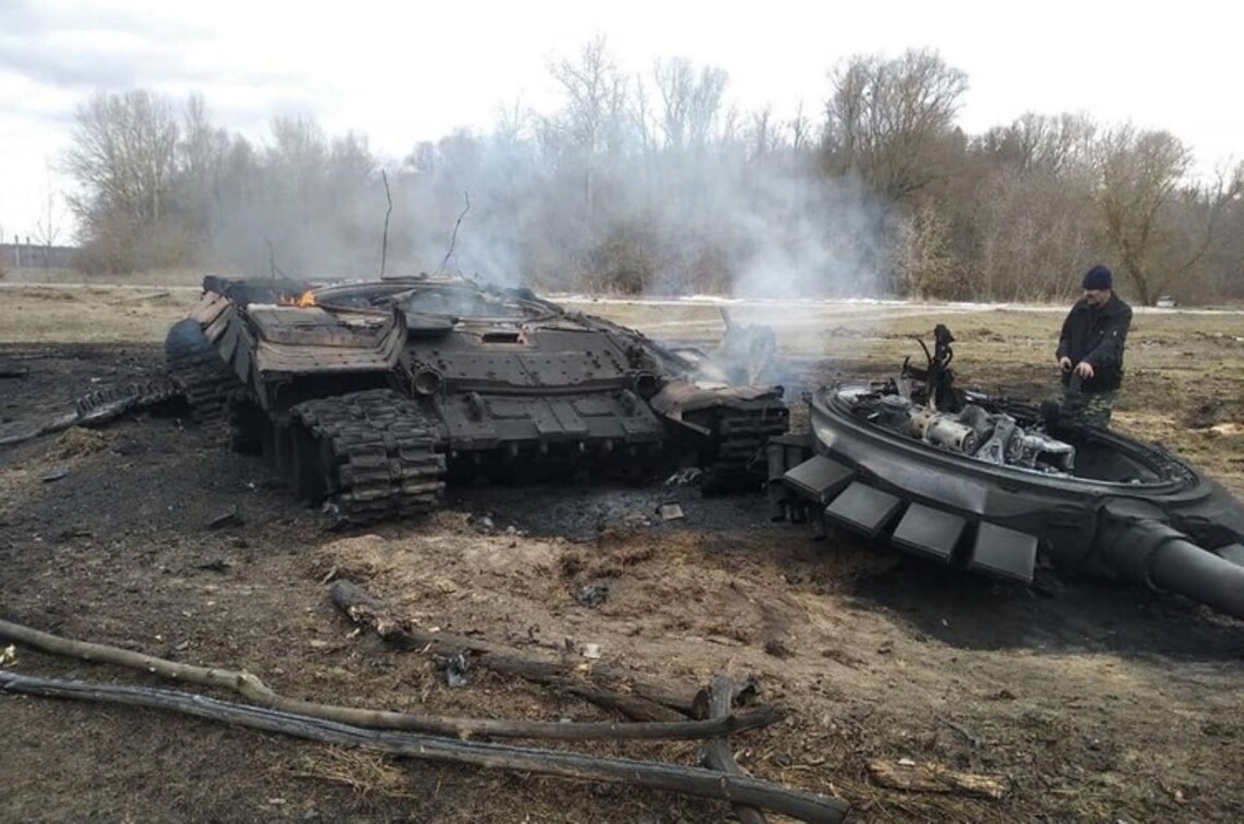 Станом на 12 березня, українські військові знищили 2593 одиниці ворожої техніки, яка оцінюється у 5 млрд доларів.