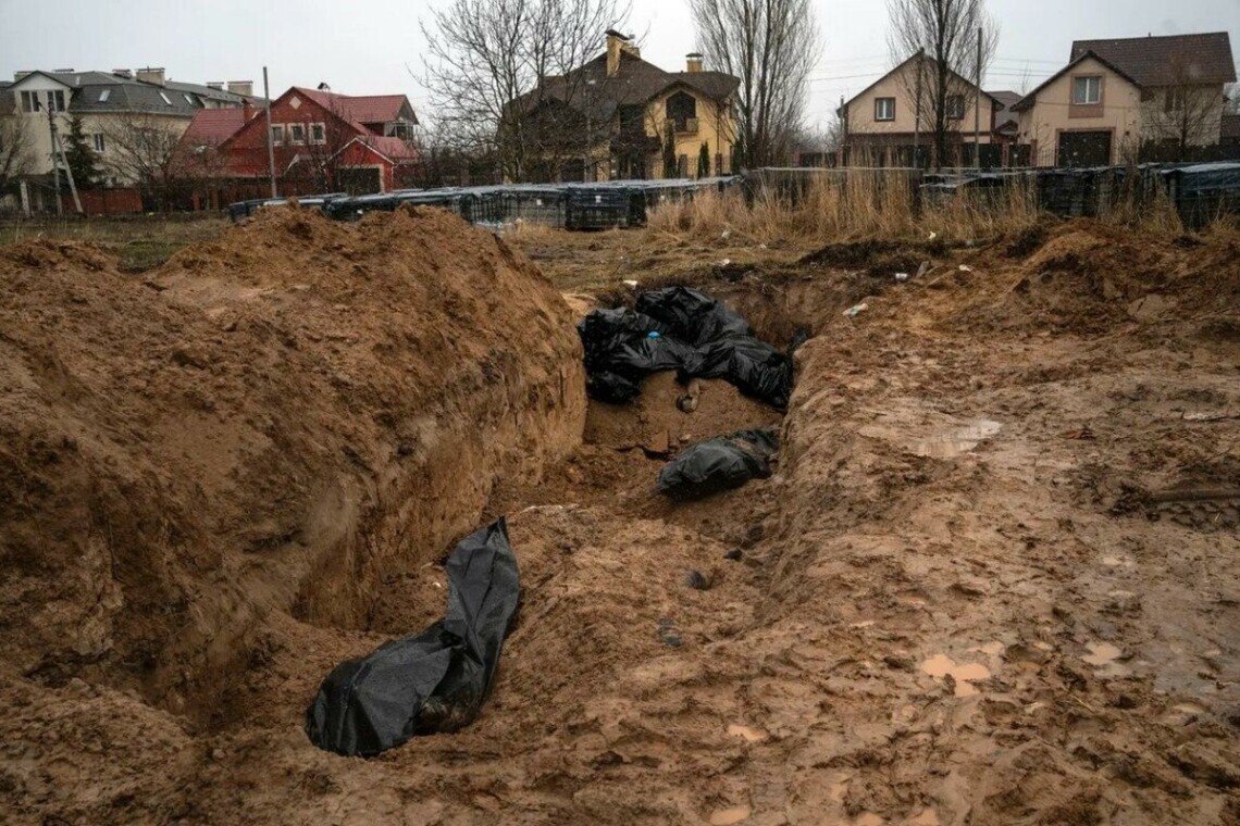 Глава Бучанского городского совета сообщил журналистам о распознавании лиц 163 погибших в городе после зверств российских оккупантов.