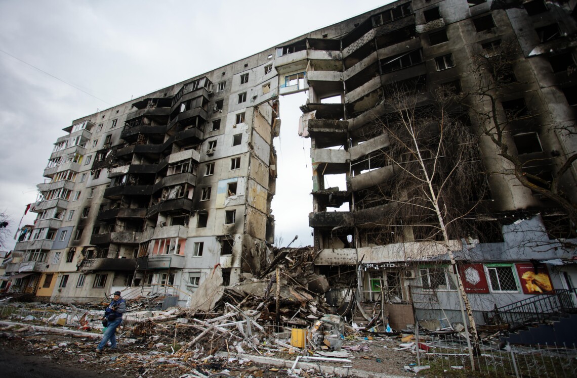 Російські окупаційні війська повністю зруйнували понад 720 об'єктів у Київській області, ще понад 1800 – зазнали значних пошкоджень.