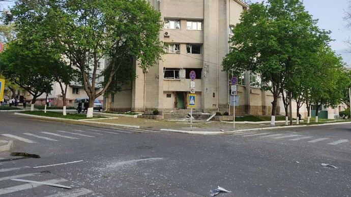 У ГУР додали, що для керівництва Придністров'я обстріл будівлі в центрі Тирасполя не став несподіванкою.