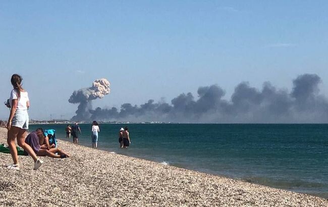 ЗСУ відповідальні як мінімум за три вибухи в тимчасово окупованому Криму - на авіабазі в Саках, на складі боєприпасів у Травневому та на аеродромі у Гвардійському.