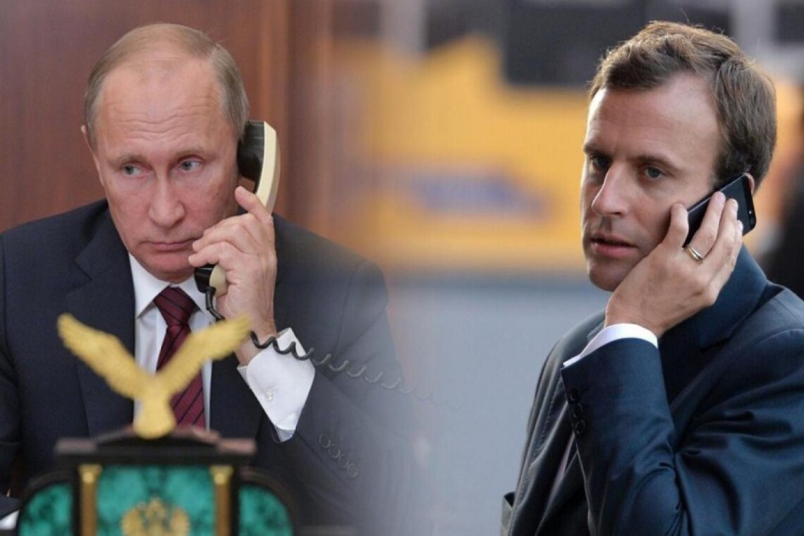 Президент Франції Еммануель Макрон 19 серпня зателефонував президенту рф володимиру путіну. Про що розмовляли.