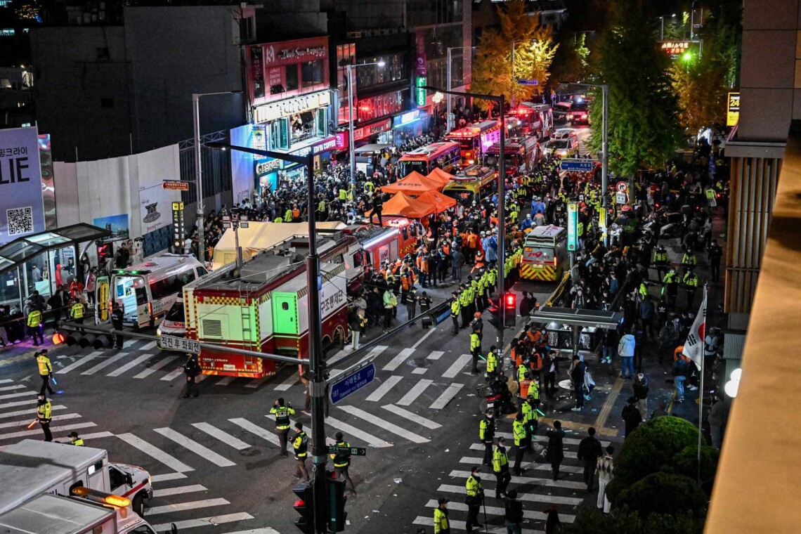 Зросла кількість загиблих внаслідок давки під час святкування Геловіну у Сеулі. Наразі відомо про 149 жертв.