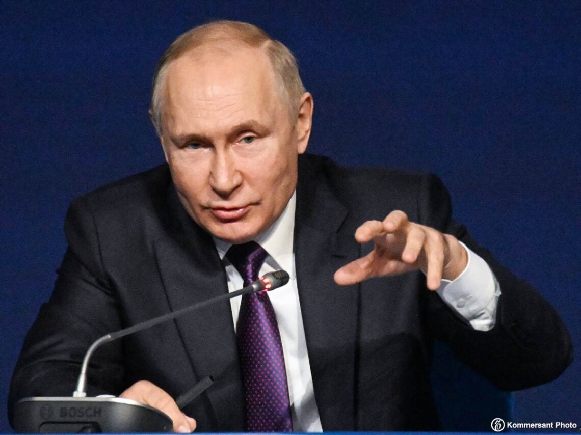 Путін заявив, що з приводу ударів росії по енергетичній інфраструктурі України багато галасу. І взагалі це нібито не росія першою почала.