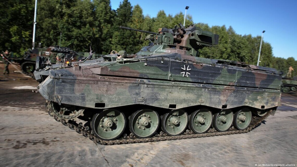 40 машин Marder Германия доставляет в Украину. Военнослужащие ВСУ уже побывали в ФРГ на обучении.
