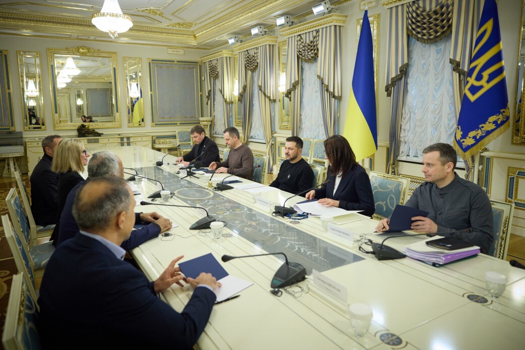 Президент поблагодарил представителей организации за поддержку, оказываемую Украине в ходе полномасштабного вторжения рф, а также за готовность приходить на помощь даже в условиях военных вызовов.