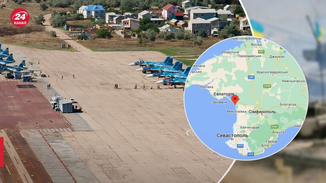 У ЗСУ підтвердили, що сьогодні вночі аеродром Саки в Новофедорівці був атакований українськими ракетами.