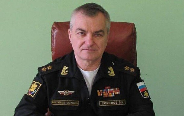 Командувач Чорноморського флоту Віктор Соколов не загинув під час удару по штабу ЧФ рф в Севастополі.