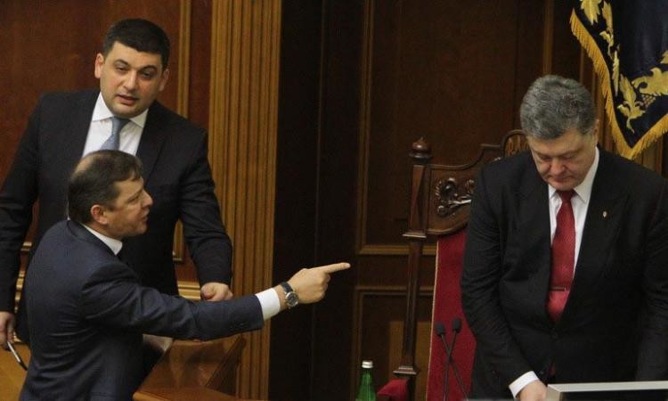 Президент України Петро Порошенко скасував власну зустріч із лідером фракції РПЛ Олегом Ляшком.