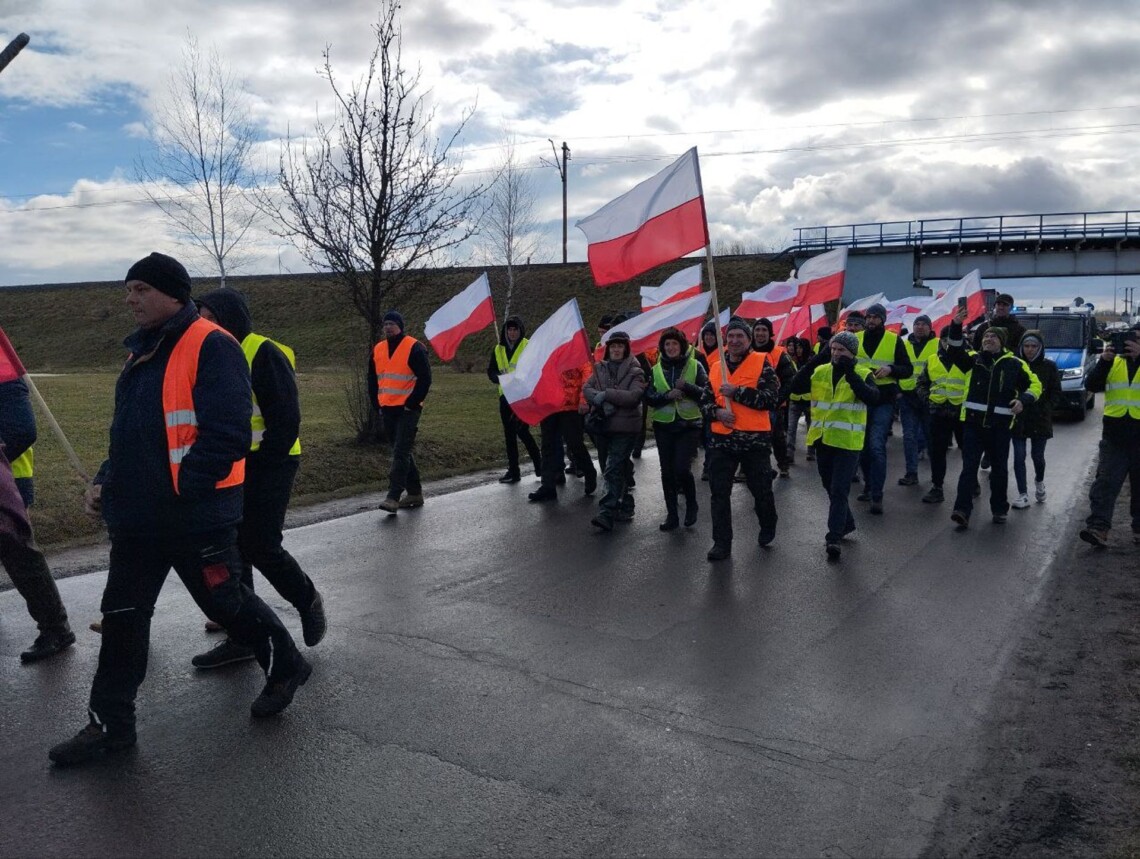 Польские фермеры продолжают протесты и блокировки границ.