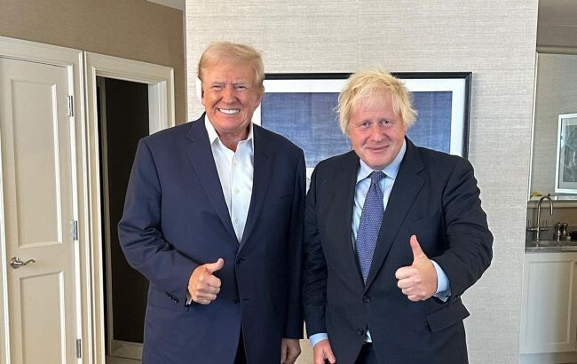 Екс-прем'єр-міністр Великої Британії Борис Джонсон провів зустріч з кандидатом у президенти США.