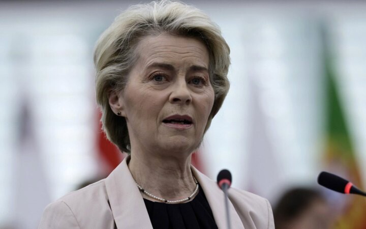 ЄС планує запровадити санкції проти рф одночасно із США – глава Єврокомісії