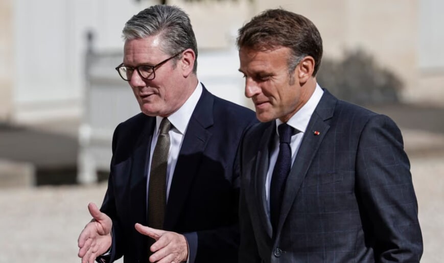 Стармер і Макрон розходяться у підходах до Трампа та війни в Україні – Politico