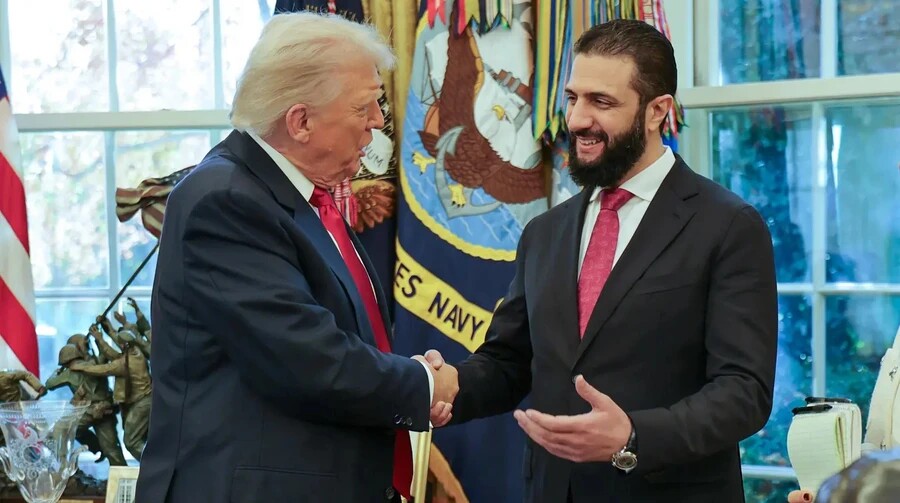 Трамп зустрівся у Білому домі з президентом Сирії аль-Шараа – подробиці