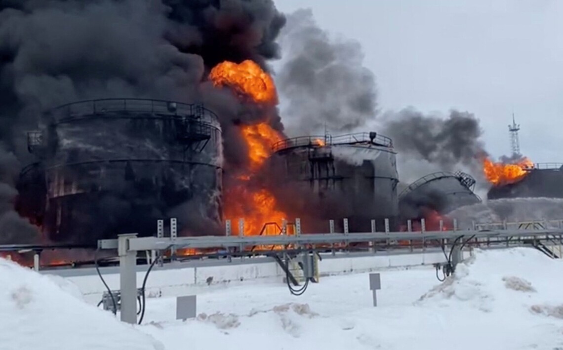 Україна в грудні встановила рекорд за кількістю ударів по енергетиці рф – Bloomberg