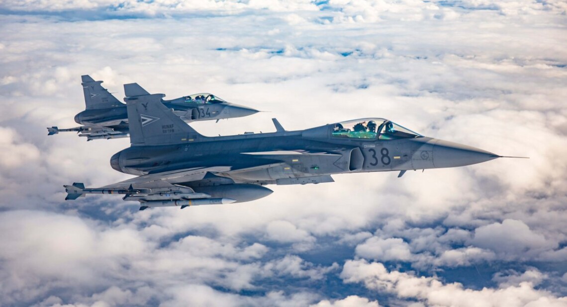 Мадяр повідомив про аварію винищувача Gripen в Угорщині