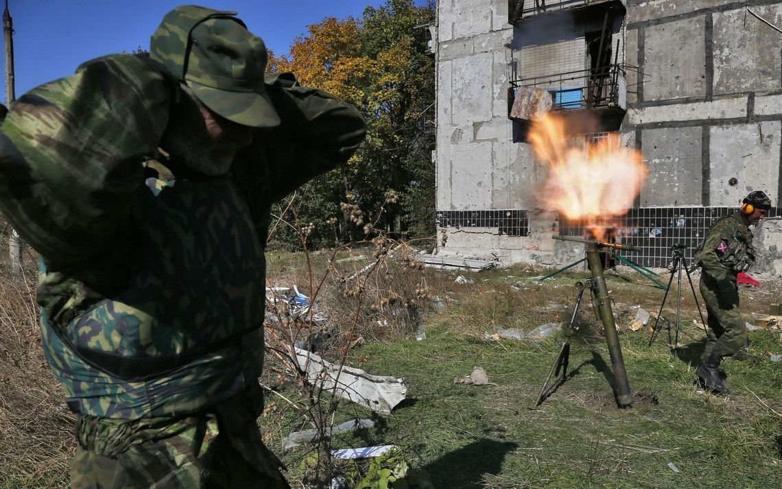 Члени незаконні збройних формувань продовжують ескалацію конфлікту на Донбасі, використовуючи заборонені артилерію та міномети.