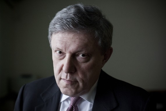 Кандидат в президенты России от оппозиционной партии Яблоко Григорий Явлинский считает Крым украинским.