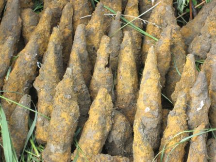 Взрывоопасные предметы были обнаружены во время поиска металлолома за пределами села Королевка Липовецкого района.