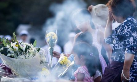 В Японии 6 августа почтили память жертв ядерной бомбардировки США Хиросимы, которая произошла 72 года назад.
