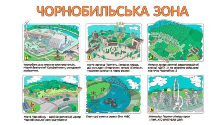 Рівненський художник Олексій Вогонь менше ніж за місяць розробив і представив 13 грудня в Києві карту Чорнобильської зони.