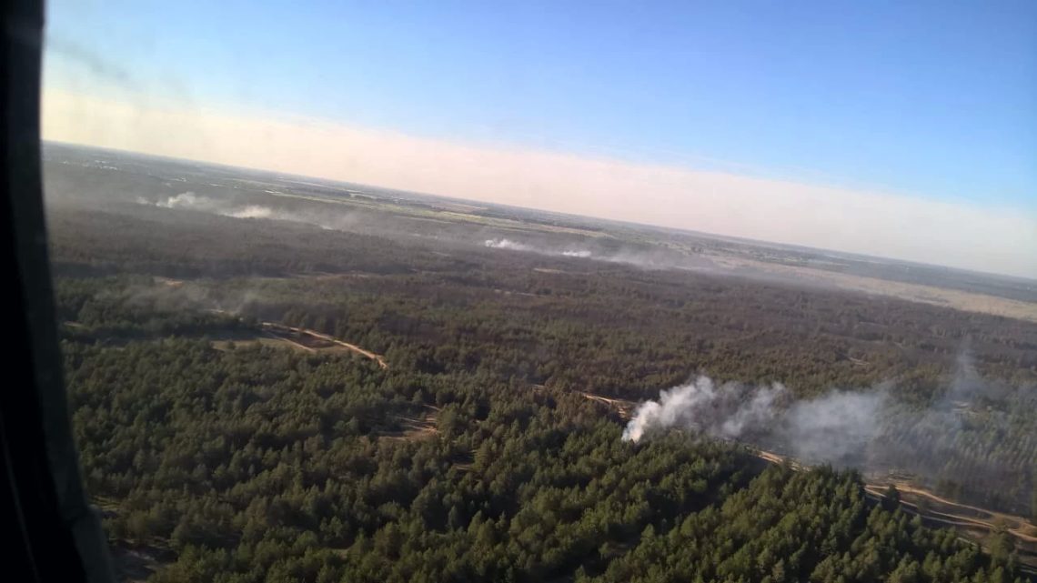 Пожежа в Херсонській області вже охопив близько 580 га лісового масиву. Про це повідомляє прес-центр Державної служби з надзвичайних ситуацій.