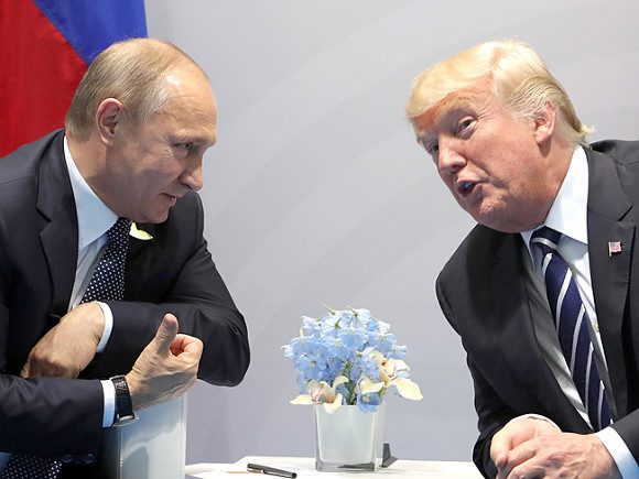 Дональд Трамп має намір під час зустрічі з Путіним в Гельсінкі обговорити з ним Сирію, і, в тому числі запропонувати йому угоду.