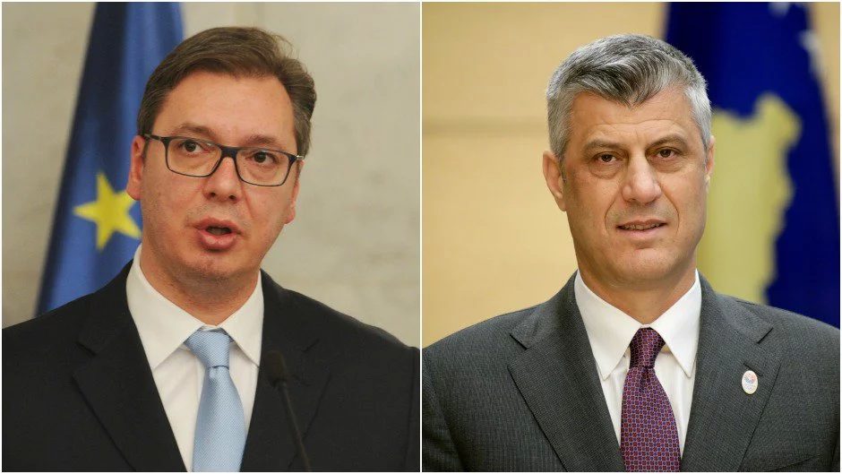 Президент Сербии Александар Вучич и президент Косово Хашим Тачи на панельной дискуссии в Австрии дали понять о готовности рассмотреть изменения границ обеих стран для достижения исторического мирного соглашения.