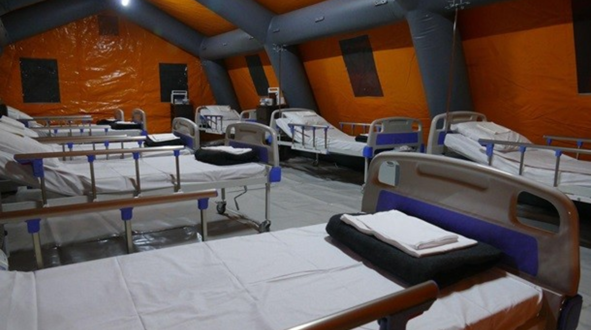 Рятувальники показали новий мобільний госпіталь для хворих на коронавірус  на Прикарпатті » Слово і Діло