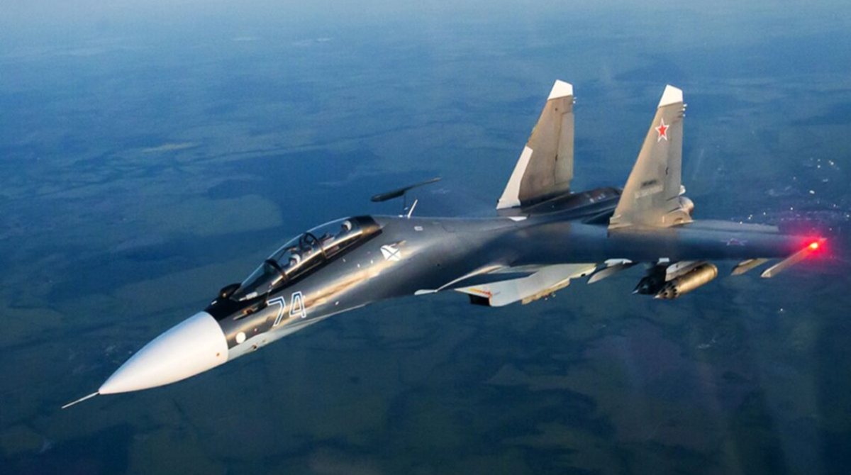 we.ua - Bпepшe в cвiтi: Укpaїнa знищилa pociйcький лiтaк Cу-30 мopcьким дpoнoм