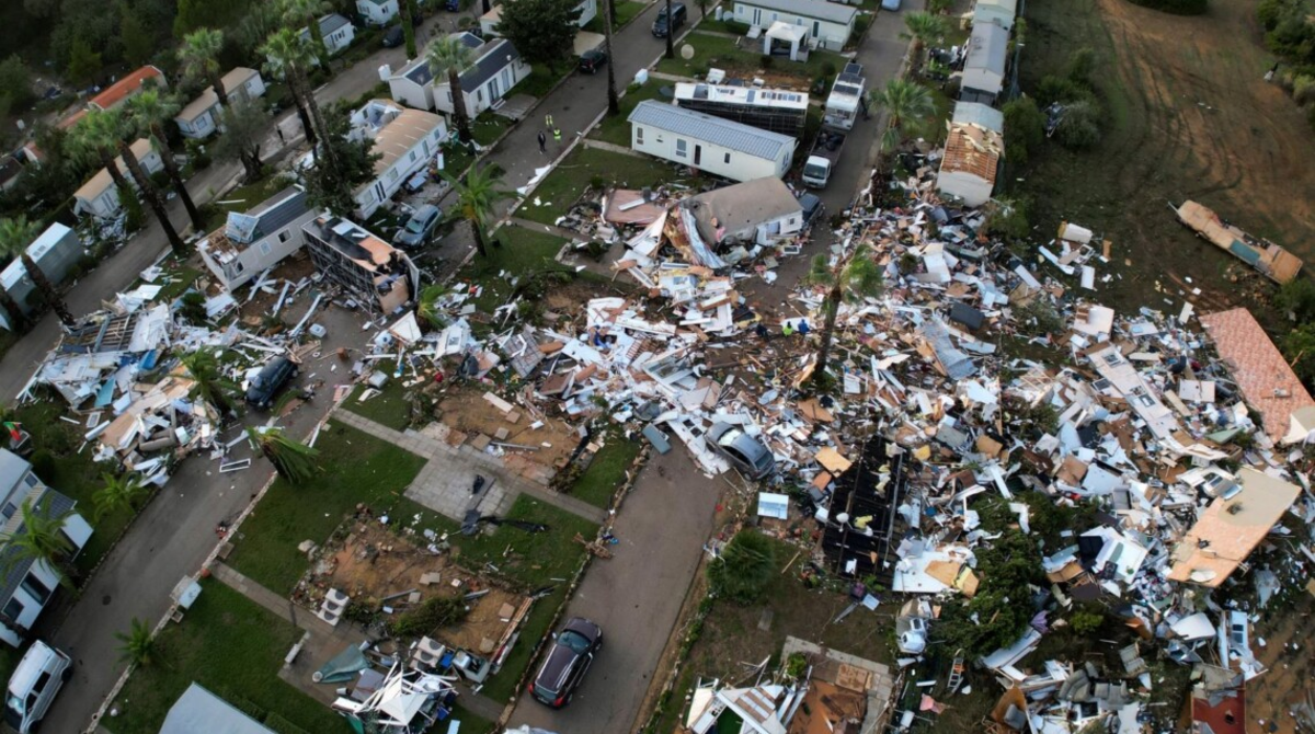 У Європі вирує шторм «Клаудіа», є загиблі та постраждалі
