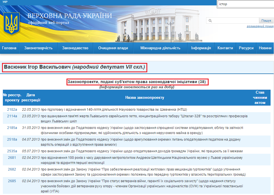 http://w1.c1.rada.gov.ua/pls/pt2/reports.dep2?PERSON=15787&SKL=8