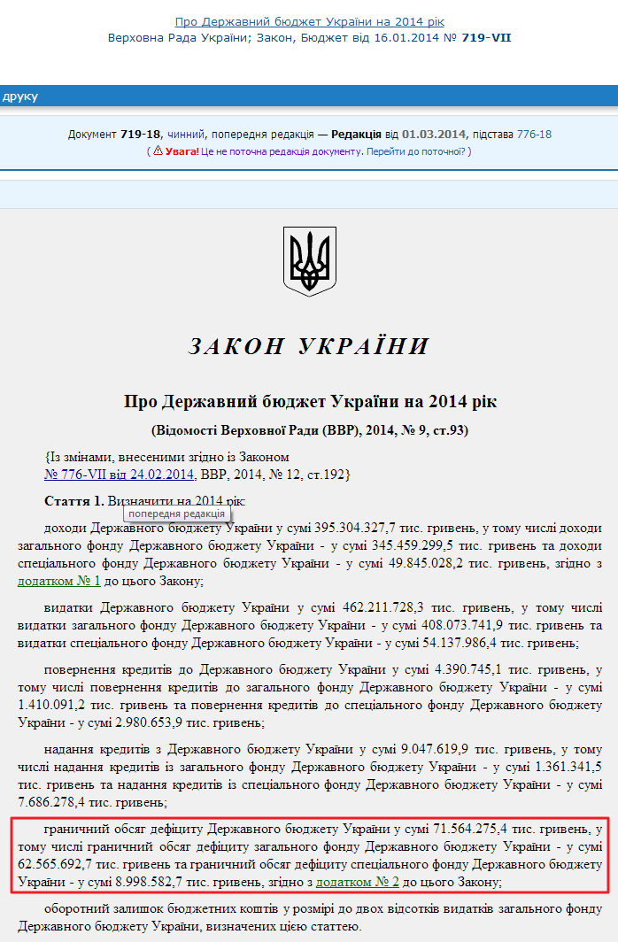 http://zakon2.rada.gov.ua/laws/show/719-18/ed20140301