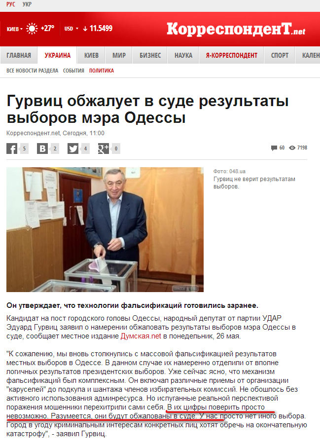 http://korrespondent.net/ukraine/politics/3368807-hurvyts-obzhaluet-v-sude-rezultaty-vyborov-mera-odessy