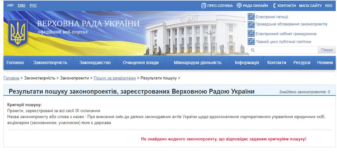 http://w1.c1.rada.gov.ua/pls/zweb2/webproc2_5_1_J?ses=10010&num_s=2&num=&date1=&date2=&name_zp=%CF%F0%EE+%E2%ED%E5%F1%E5%ED%ED%FF+%E7%EC%B3%ED+%E4%EE+%E4%E5%FF%EA%E8%F5+%E7%E0%EA%EE%ED%EE%E4%E0%E2%F7%E8%F5+%E0%EA%F2%B3%E2+%D3%EA%F0%E0%BF%ED%E8+%F9%EE%E4%EE+%E2%E4%EE%F1%EA%EE%ED%E0%EB%E5%ED%ED%FF+%EA%EE%F0%EF%EE%F0%E0%F2%E8%E2%ED%EE%E3%EE+%F3%EF%F0%E0%E2%EB%B3%ED%ED%FF+%FE%F0%E8%E4%E8%F7%ED%E8%F5+%EE%F1%B3%E1%2C+%E0%EA%F6%B3%EE%ED%E5%F0%EE%EC+%28%E7%E0%F1%ED%EE%E2%ED%E8%EA%EE%EC%2C+%F3%F7%E0%F1%ED%E8%EA%EE%EC%29+%FF%EA%E8%F5+%BA+%E4%E5%F0%E6%E0%E2%E0&out_type=&id=