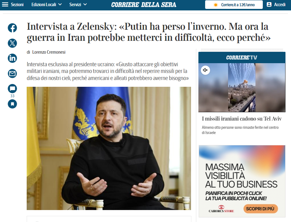 https://www.corriere.it/esteri/26_marzo_03/intervista-a-zelensky-lasciare-il-donbass-aprirebbe-la-via-a-mosca-putin-ha-perso-l-inverno-l-ue-da-sola-non-basta-3004ee60-a4ef-4ea2-83ae-1559b14d2xlk.shtml